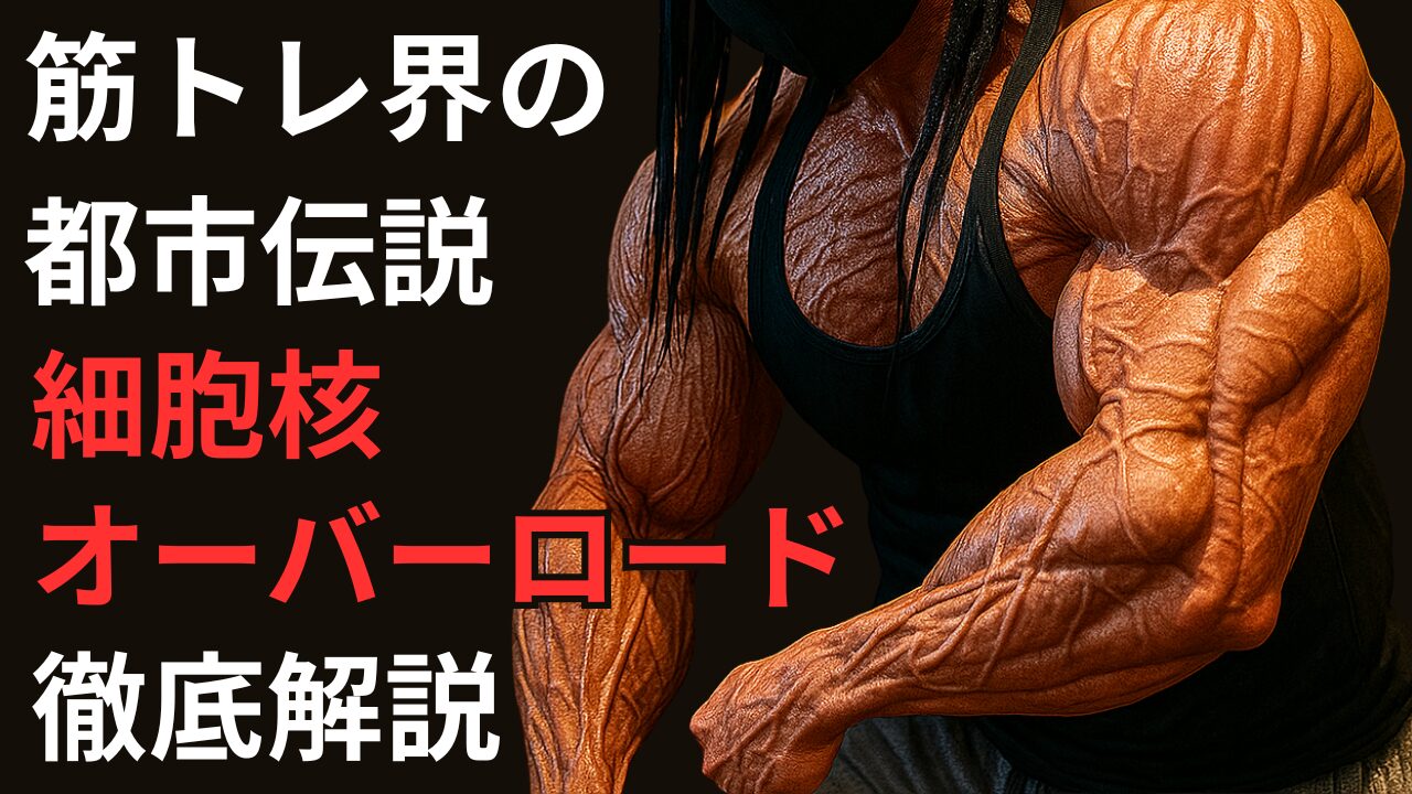 細胞核オーバーロードとは？筋トレ界で注目の筋肥大理論を徹底解説 